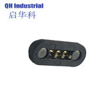 Muster verfügbar Starke magnetische Kraft 3 Pin Connector 2,54mm Pitch Pogo Pin Magnetische Verbindung für elektronische Produkte