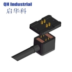 Guter Preis 2.8mm Pitch Mating USB-Kabel Magnetische tragbare Gerät Ladekonnektor 4 Pin Pogo Pin Magnetischer Anschluss