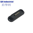 4Pin 2.0mm Pitch I Shape Wasserdichte Smart Homgapplication Gerät Magnetic Pogo Pin Ladekabel USB-Anschluss