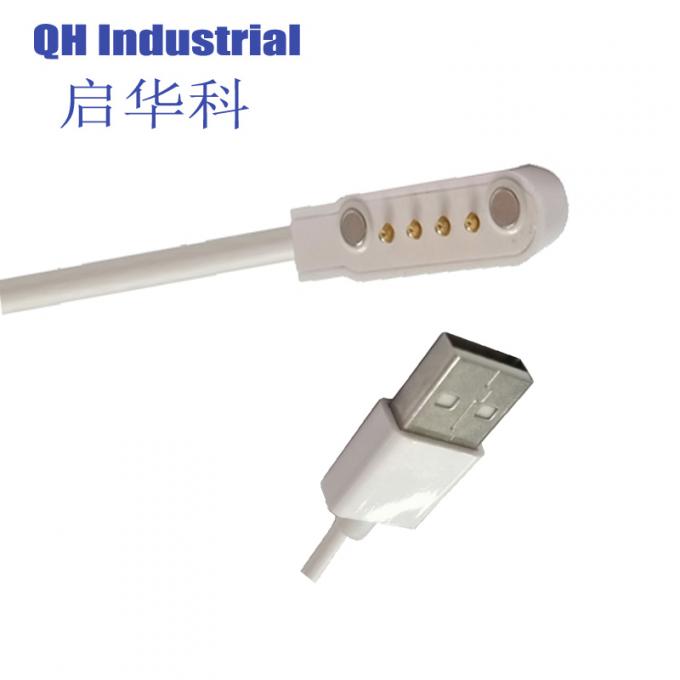 4pin 2.54mm Pitch Russian Federation Non-Standard Charging Connector Magnetic Wire Connector