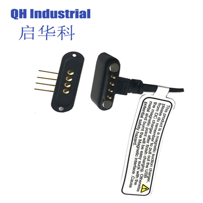 Großhandel 4pin magnetisches Pogo-Pin-Ladekabel Smart tragbares elektrisches Gerät Strom usb männliche Magnetstrom