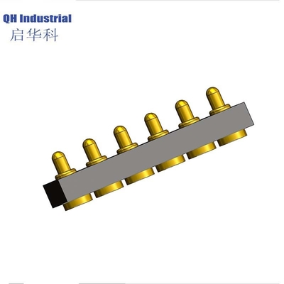 Italienisch-amerikanische Pogo Pin Pcb Smt DIP Typ Datei Ul Goldplattierung Industrieelektrische Steckverbinder zum Verkauf