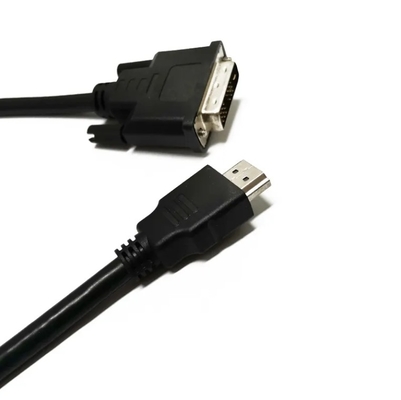 Fabrik-direkte HDMI zu DVI-D-Kabel 18+1 bidirektionale 0,5 m 1 m Nickelplattierte DVI zu HDMI-Kabel 4k Computer Laptop Notebook Konverter