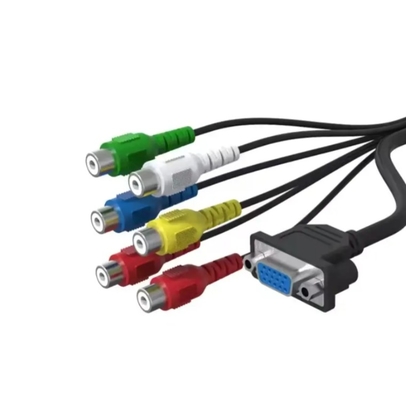 HD-MI zu RCA-Kabel 1080P 5ft HD-MI Männlich zu 3 RCA Weiblich Video Audio AV Kabel Anschluss Adapter Transmitter für TV HDTV DVD