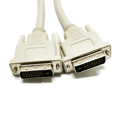 DVI 24+1 Doppelverbindungskabel Männlich zu Männlich Digital Video Monitor DVI Kabel Stecker Adapter für HDTV Gaming Monitor Projektor Computer