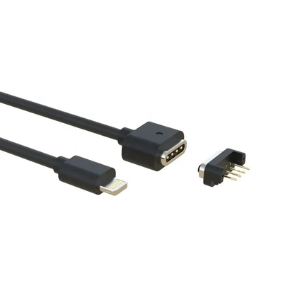 Original zertifiziert 4 Pins schnelles Laden Magnetischer Anschluss zu Blitzgeschwindigkeit Datenübertragung Ladekabel Laden geeignet für Iphone-Geräte