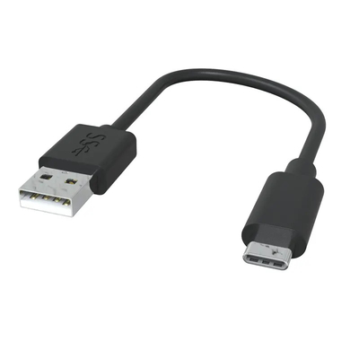 Hochwertige Fabrik Datenübertragung USB Typ C Kabel zu USB A Männlich PVC benutzerdefinierte Länge USB Typ C Ladekabel