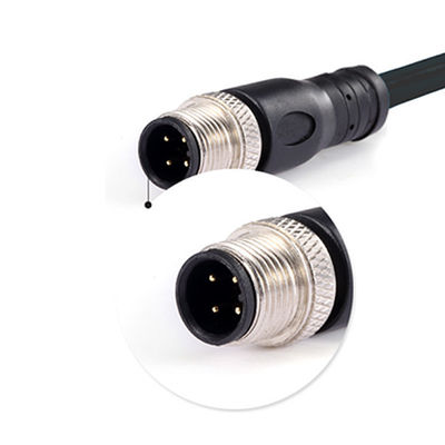 IP67 Wasserdichtes Anschlüsse M8 M12 3 4 5 8 12 17 Stift Männlich Weiblich M12 Kabelindustrie Anschlüsse