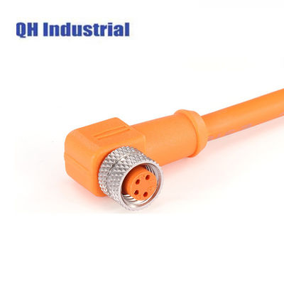 M8 a Code 4pins Wasserdicht IP67 Luftfahrt Steckdose Anschluss abgeschirmt Elektro-Kabel Sensor 26 AWG 1 2 3 M PVC PUR