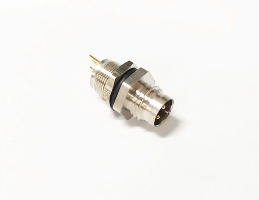 Industrieller M12 3 4 5 6 8 12 17 Pin Stecker Steckerbuchse Gerade Umspritzter Rundsteckverbinder Steckverbinder Produkt
