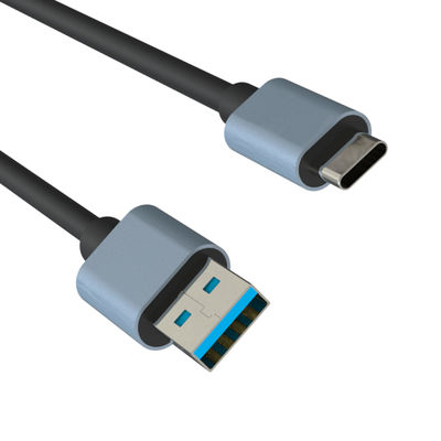 Großhandel Hoch 1 M PVC 2.1 A USB3.0 Schnelllade Typ C Handy-Kabel für Samsung Huawei USB Schnellladegerät Datenkabel