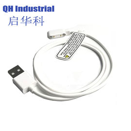2Pin 7.6mm Pitch Wasserdichtes Pogo Pin Steckverbinder Elektronisches Steckverbinder 2Pin Magnetisches Pogo Pin Steckverbinder