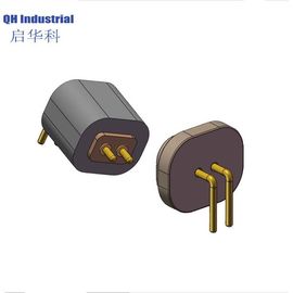 2Pin Spring Force Smart Watch doppelte Enden Pogo Pin Pogo Pin Ladeanschluss Plattierung Ni Pcb Dip Magnetische Pogo Pin