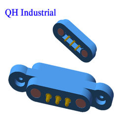 3Pin-PCB-Anschluss magnetischer Pogo-Anschluss Tschechische Republik PCB-Anschluss magnetischer Federanschluss