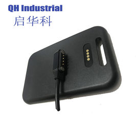 4pin 2.54mm Pitch Intercom Connector weiblicher Pogo Pin Connector Island Intercom Connector Federbelasteter Pin Connector