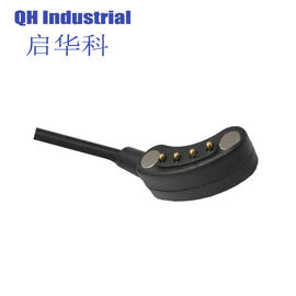 4Pin Arc Republik Korea Silber Spring Androvid TV Box Lötkugel Pogo Pin Pogo Magnetische Steckverbinder