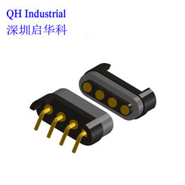 4Pin Hongkong-Kabelanschluss Magnetische Federverbindung Magnetische Pogo-Pin-Kabelanschluss