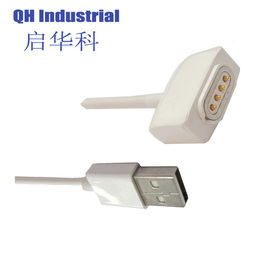 4Pin Vereinigten Arabischen Emirate Intercom-Anschluss Magnetische USB-Anschluss Federladen Pogo-Anschluss
