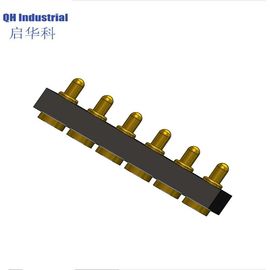 6Pin Tschechische Republik Ladeanschluss Magnetfeder-belasteter Stifter Kabelanschluss Feder-belasteter Feder-belasteter Stifter