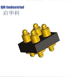 4Pin Dänemark Hiqh Recycling Connector Magnetische Stromanschluss Federladen Pin Connector Für Smart Watch