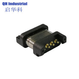 4Pin 2,54mm Pitch Männlich und weiblich 1Amp 2Amp Federkraft 500gf Magnetischer Pogo-Pin-Anschluss