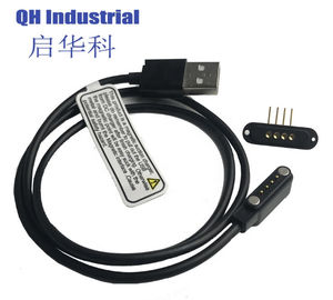 4pin 2,54mm Pitch Charging Connector Männliche und weibliche Anschlüsse weibliche Anschlüsse Spanien 4pin Pogo Pin magnetische Anschlüsse
