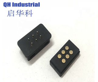 6Pin Männlich und weiblich 1A 2A 3A Haus-Applikationsgerät Smart Device Magnetische Pogo Pin Ladeanschluss