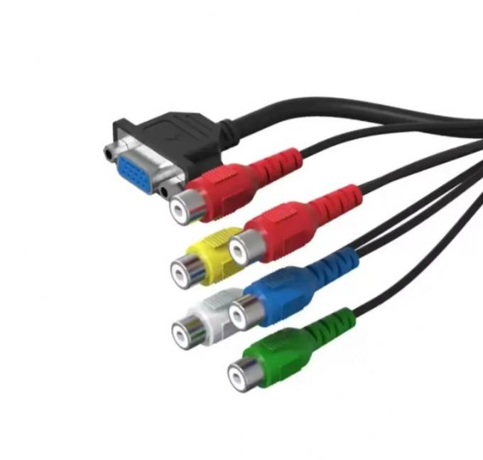 HD-MI zu RCA-Kabel 1080P 5ft HD-MI Männlich zu 3 RCA Weiblich Video Audio AV Kabel Anschluss Adapter Transmitter für TV HDTV DVD 1